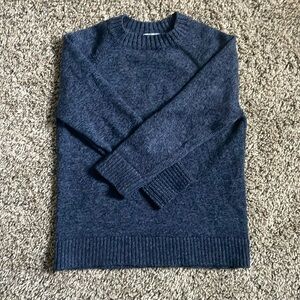 WOOL: Truly Rox sweater - size 5T - Blue - like new.